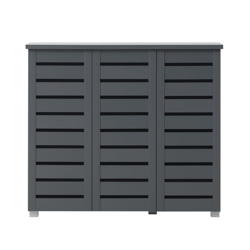 Ain Shoe Storage Cabinet, Dark Grey