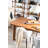Julian Acacia Solid Wood Dining Table-100041767