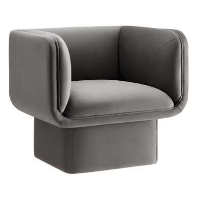Tate Performance Velvet Accent Chair