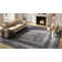 Assar Geometric Gray Area Rug