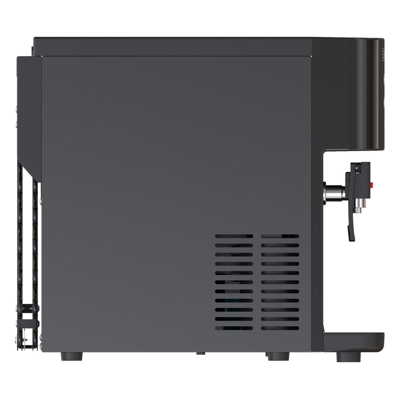 Black Countertop Bottleless Hot and Cold Water Dispenser with 4 Stage Purification