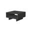 Sled Coffee Table with Storage Modern Square Design with Open Compartment-24069949-24069948
