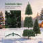 Arbre de Noël artificiel illuminé 7,5 pi: DEL dynamiques RVB, télécommande