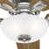 52" Kenbridge 5 - Blade Flush Mount Ceiling Fan with Pull Chain and Light Kit Included
