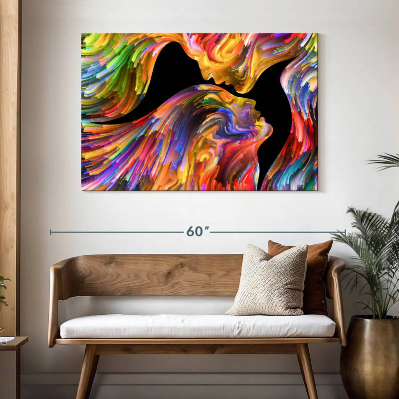 Avery Abstract Affection, H 32 po x l 48 po