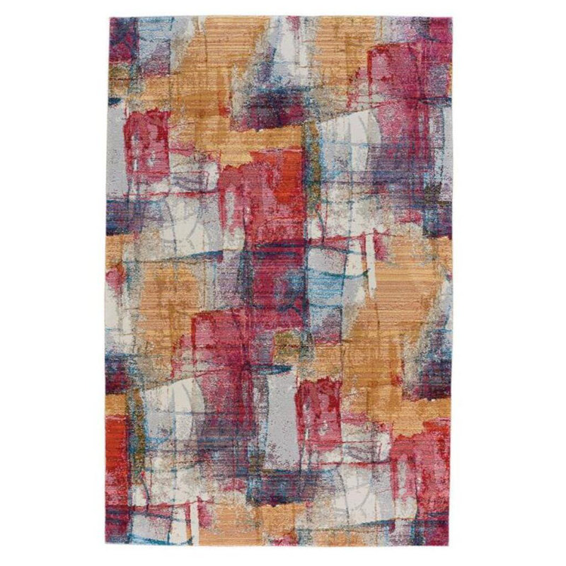 Ernesto Abstract Indoor Rug, Rectangle 3' x 5'