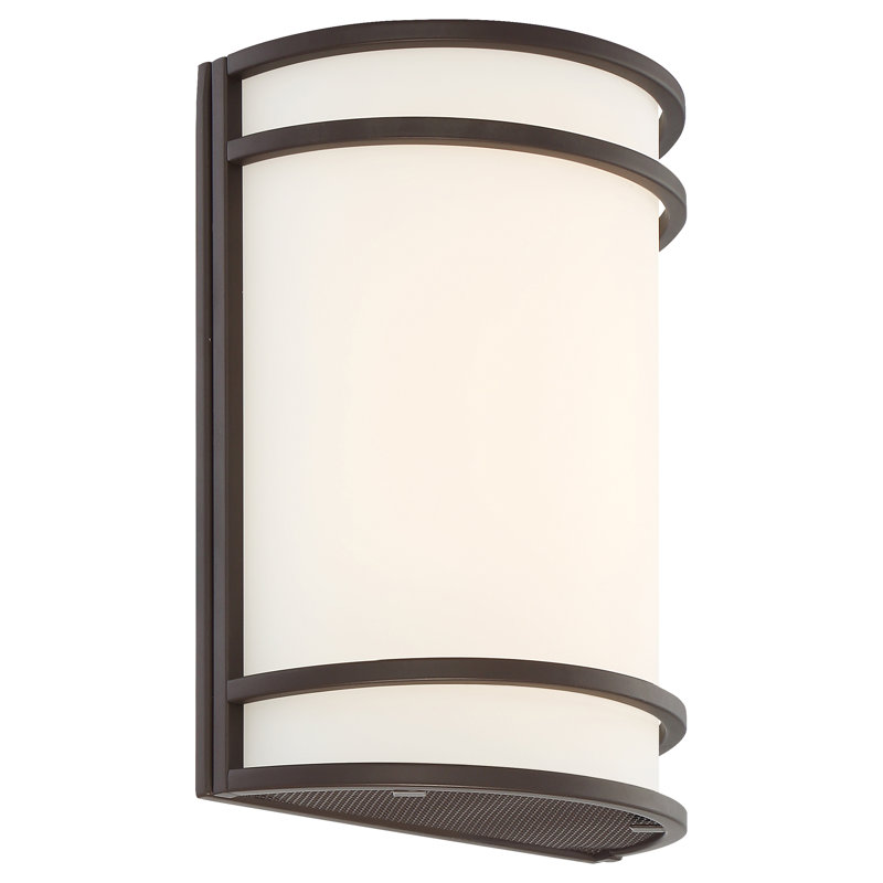 Flush Mounted Sconce, Bronze