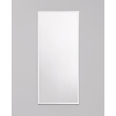 R3 Series Recessed or Surface Mount Frameless Medicine Cabinet with 3 Adjustable Shelves