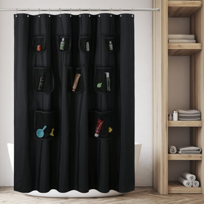 Rideau de douche simple Carlin