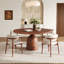 Table de salle à manger Mid-Century Modern Farmhouse-434965047