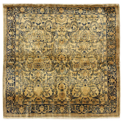 Agra One-of-a-Kind 4'6" X 4'6" Area Rug