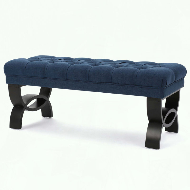 Classic Button-Tufted Ottoman Bench
