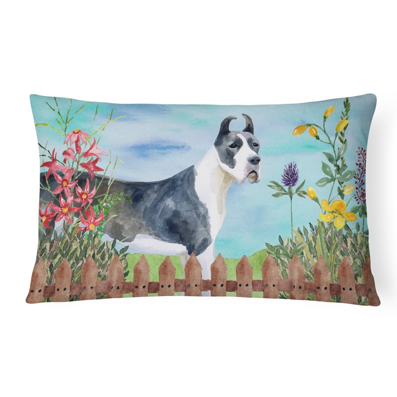 Coussin décoratif Harlequin Great Dane Spring