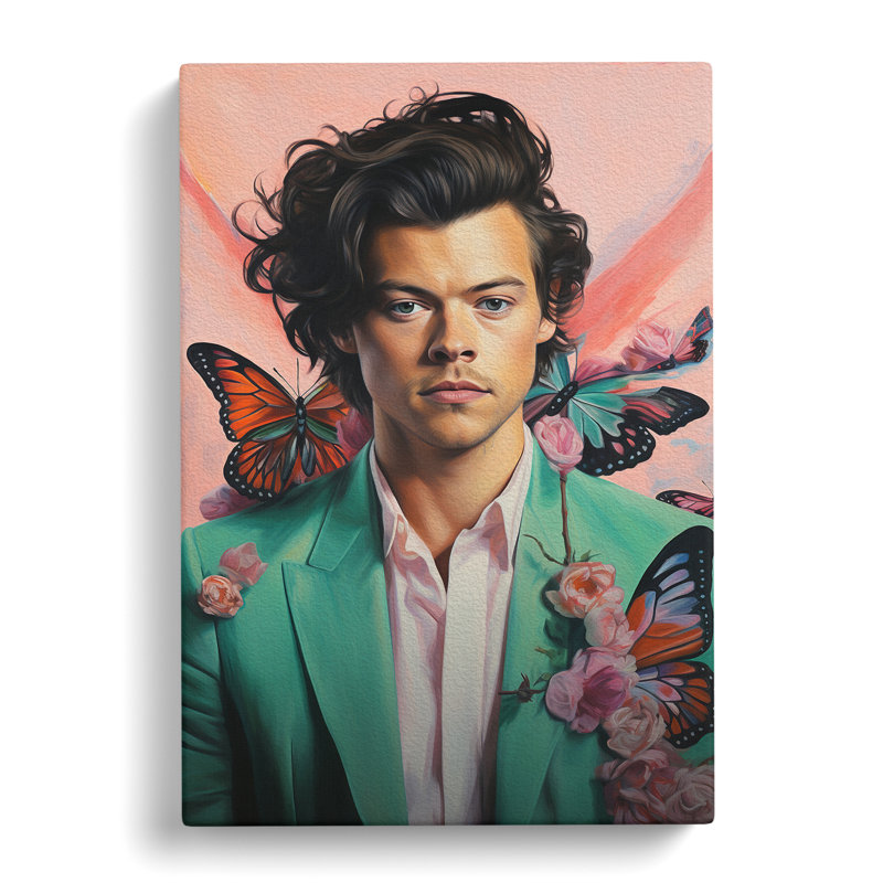 Harry Styles Symbolism - No Frame Print, 60cm H x 40cm W x 3cm D