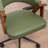 Bryonie Faux Leather Swivel Office Chair-375890461