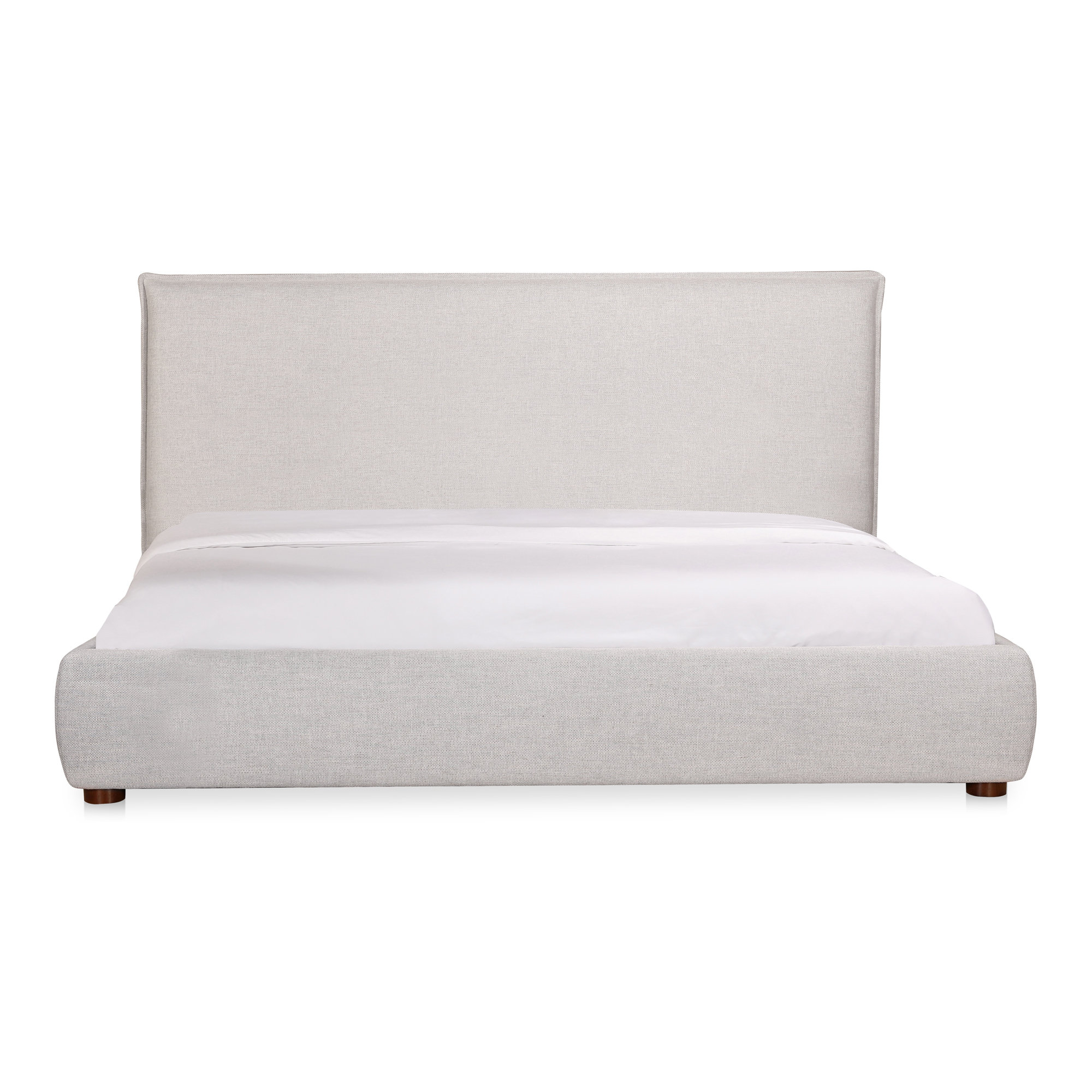 Timothy Upholstered Platform Bed - Elegant & Low Profile
