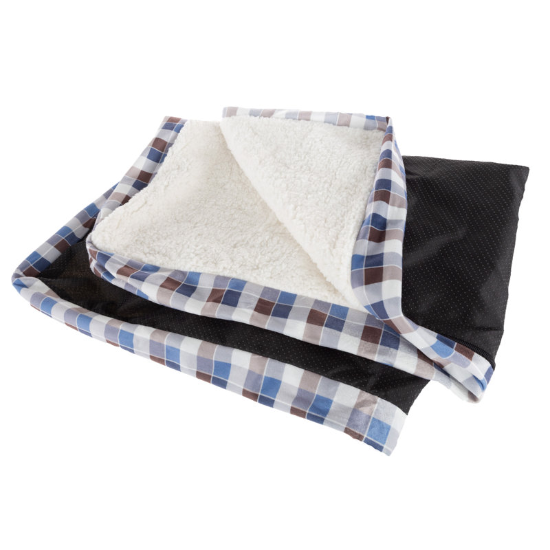 Housse de remplacement pour lit pour chien PETMAKER, L 38,5 po x L 46,5 po, Gris