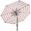 Parasol solaire rayé à DEL-131104449