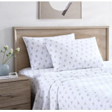 Middlebrook  200 Thread Count Floral 100% Cotton Percale Sheet Set