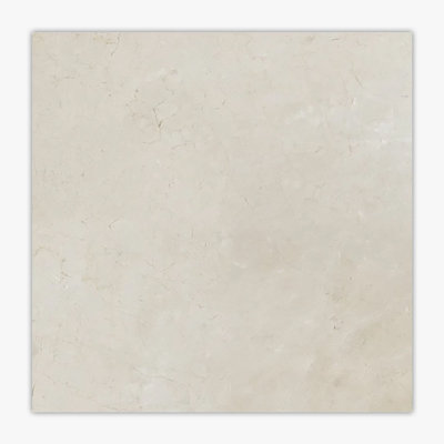 Crema Marfil Honed 18x18 Marble Tile