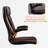 Coffee + Silver Hight adjustable Genuine Leather + Faux Leather + Aluminium Alloy Office Chair