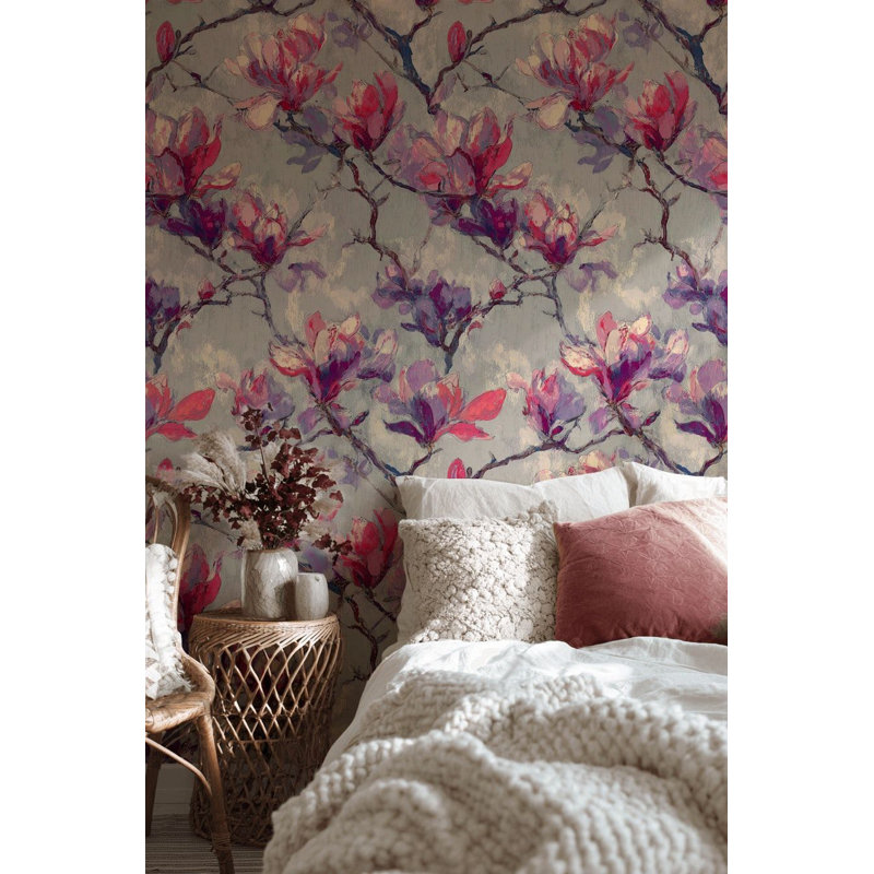 Adhésif décoratif floral Magnolia Blossom