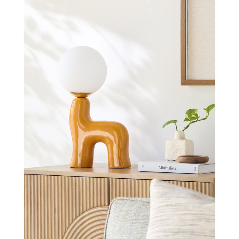 Lampe de table Miru, Orange