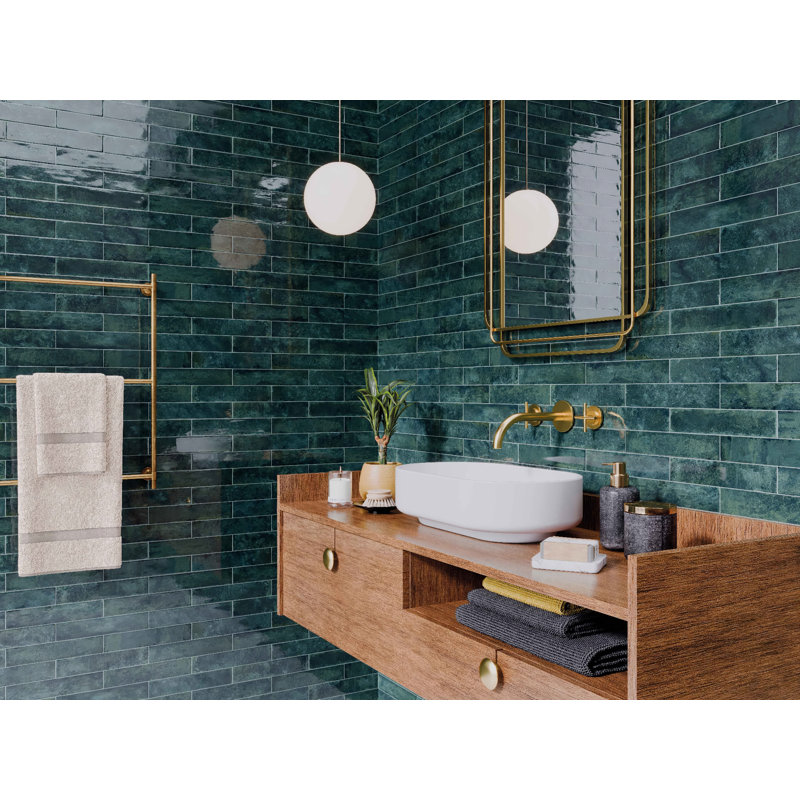 San Remo Subway Tile 2"x10" Polish, Oive