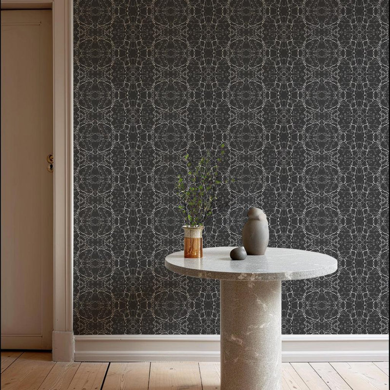 Rouleau de papier peint L 10 pi x l 24 po Abra Volt, Faux Grasscloth, Non collé