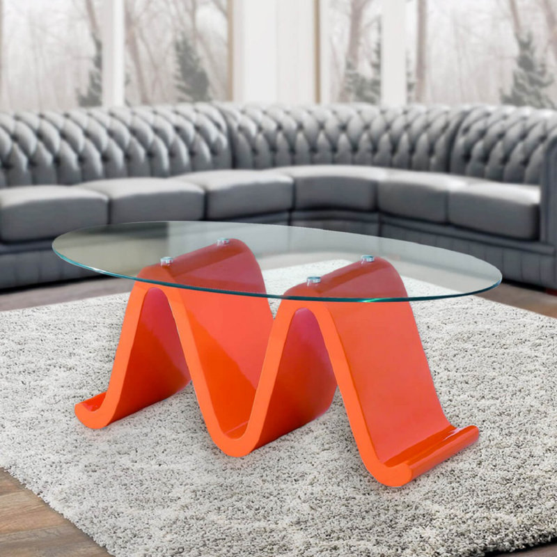 Gumm Glass Top Coffee Table
