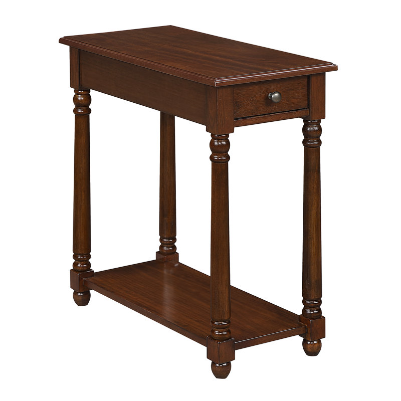 Table de bout avec 1 tiroir Mayall, Espresso