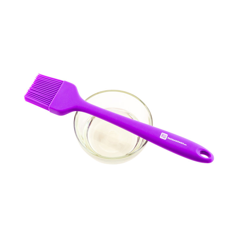 Spatule en silicone pour restaurant, Mauve
