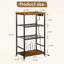 93cm H Media Shelves