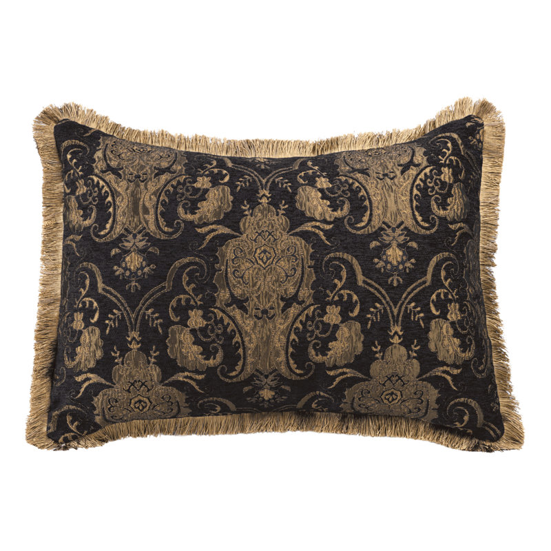 Polyester Sham Set, 20" x 36", Black