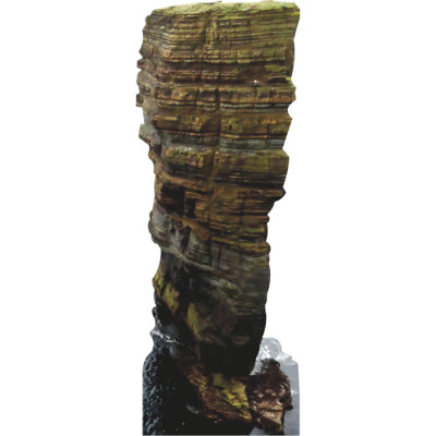 H13661 Castle North Gaulton Sea Stack Cardboard Cutout Standee Standup