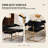 Modern Metal Frame Upholstered Armchair Dining chair-962438054