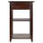 Cecille Solid Wood Top 1 End Table with Storage
