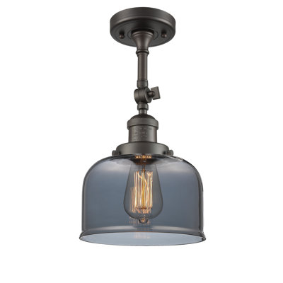Handley Glass Semi Flush Mount