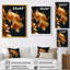 Orchidées noires parfumées Fusion III - art mural Orchidées-733080787-733080789