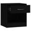 Doraville 1 Drawer Bedside Table-87842788