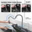 Évier de cuisine 33 po à cuve simple encastrable en acier inoxydable avec station de travail à affichage numérique - pulvérisateur rétractable, laveuse à coupelle sous pression-114734960