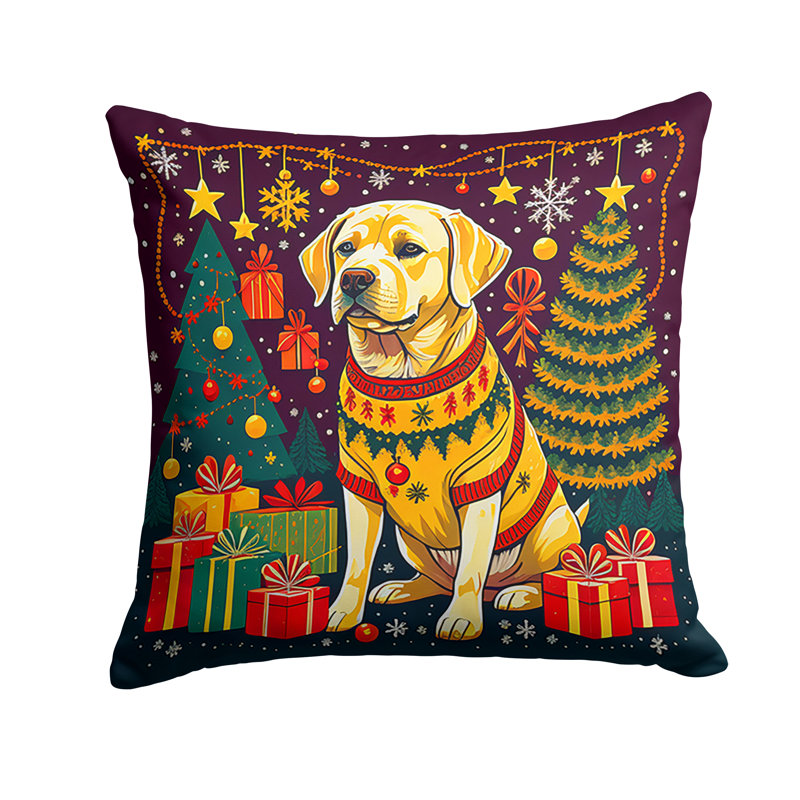 Coussin décoratif intérieur / extérieur Enchanted Christmas, 18 po x 18 po