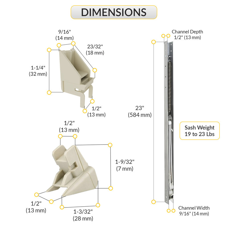 Aluminium BDB18E571B3D46868D630255C076C376 60,57A avec rail supérieur et 60-597A