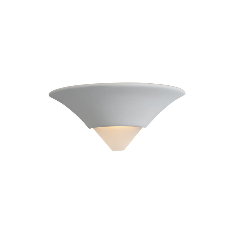 Ceramic Flush Mounted Sconce