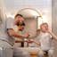 Miroir mural rond en aluminium Bhage-715288485-747923988