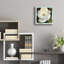 «Magnolia II» par Carol Rowan, art mural en verre acrylique, 12 po x 12 po-655785465