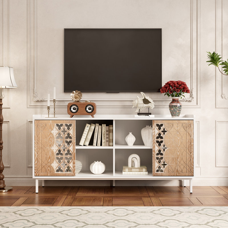 Buffet de rangement à porte coulissante