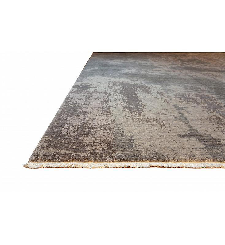 Nirvana Area Rug in Pewter, Rectangle 6' x 9'