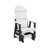 Plateau blanc / base noire
