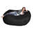Microfiber / Microsuede Bean Bag Sofa-157642558-157642557